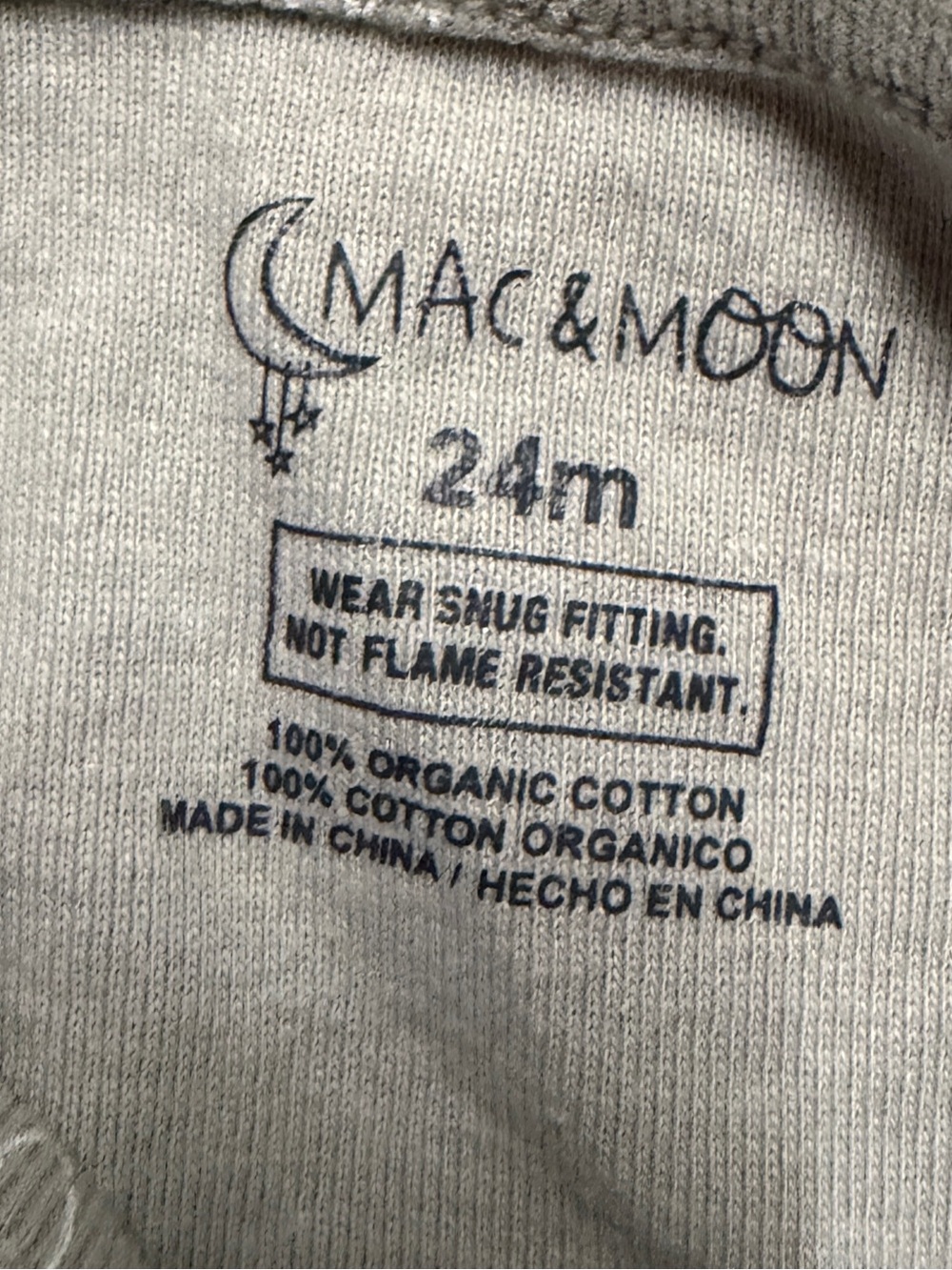 Mac & Moon Pajama Set - Picture 3 of 3